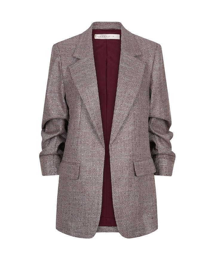 Dames blazer bordeaux