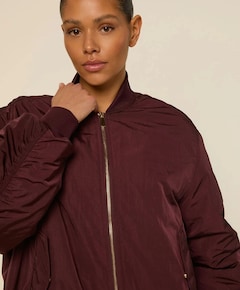 Dames jas bordeaux