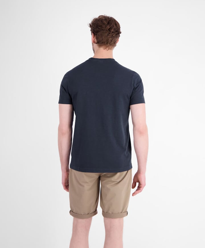 Heren T-shirt blauw