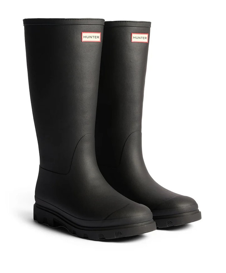 DOWNPOUR TALL INSULATED BOOT dames laarzen zwart