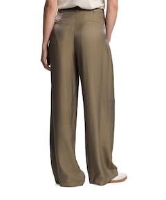 DARA WS 420 long wide dames broek groen