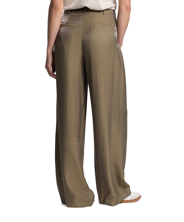 DARA WS 420 long wide dames broek groen