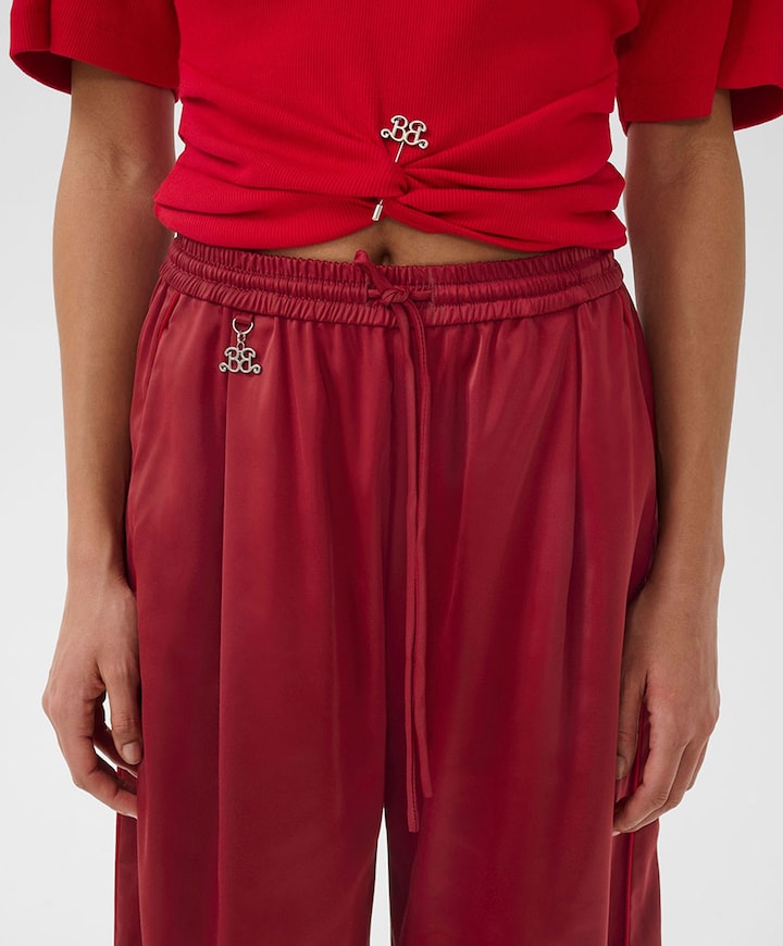 BXGricky track pants dames broek rood