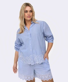 Dames blouse blauw