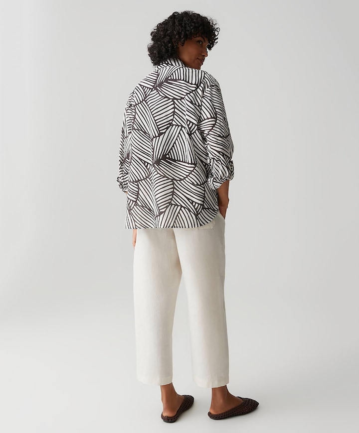 Dames blouse bruin