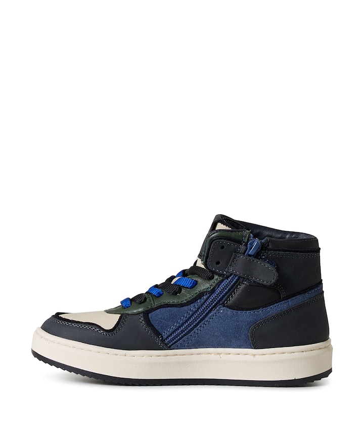 jongens veterschoenen blauw
