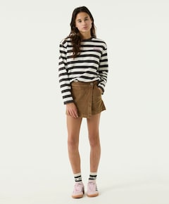 Meisjes longsleeve bruin