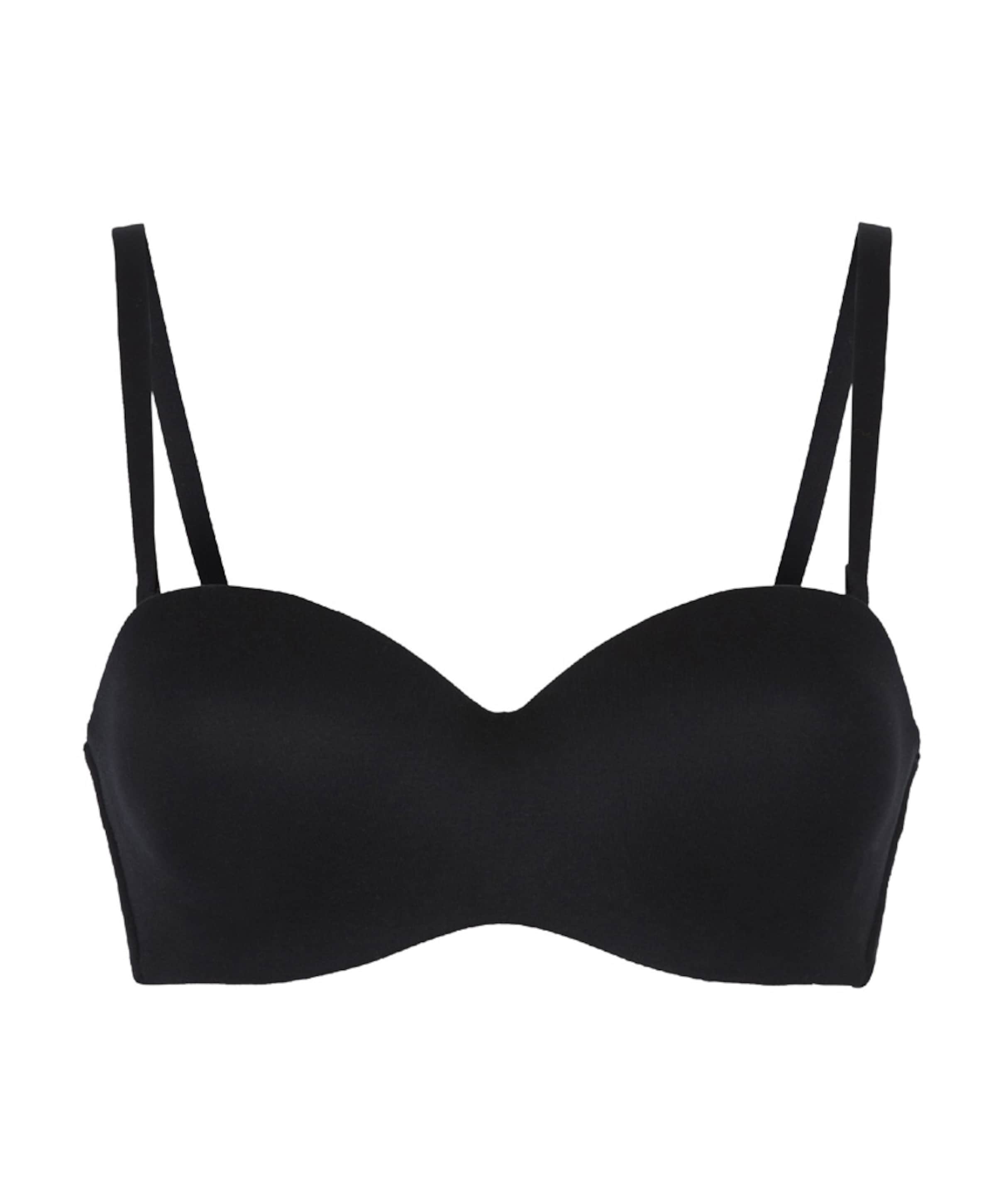 Dames bh strapless zwart