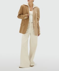 Dames blazer beige