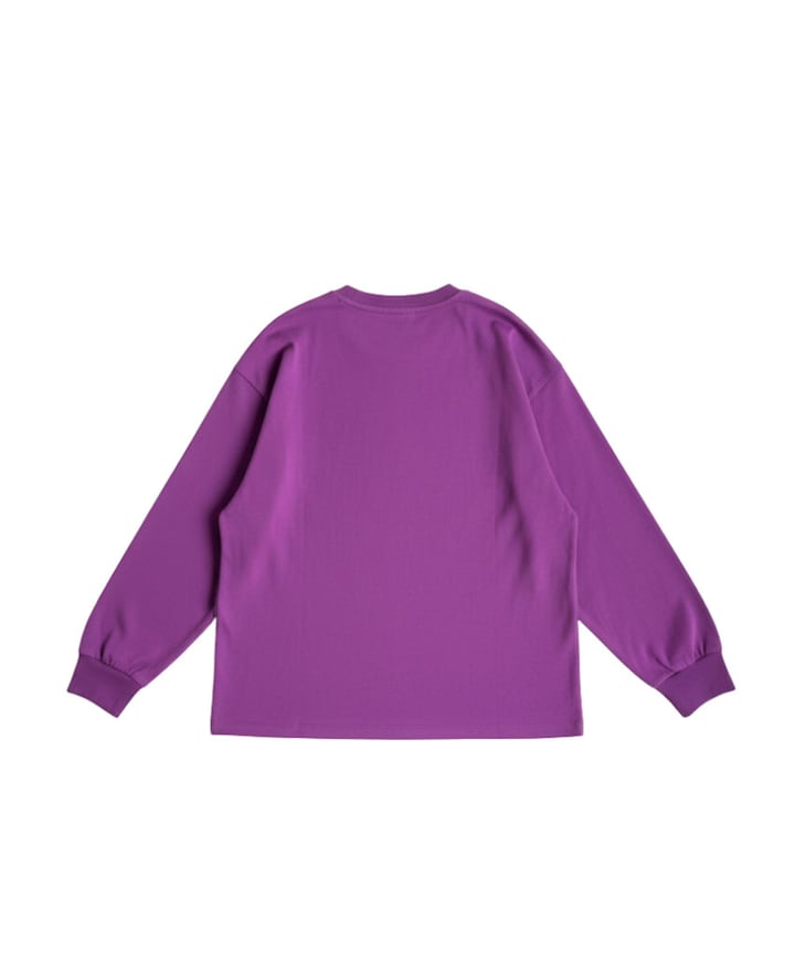 Meisjes longsleeve paars