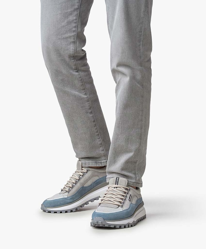 heren sneakers blauw