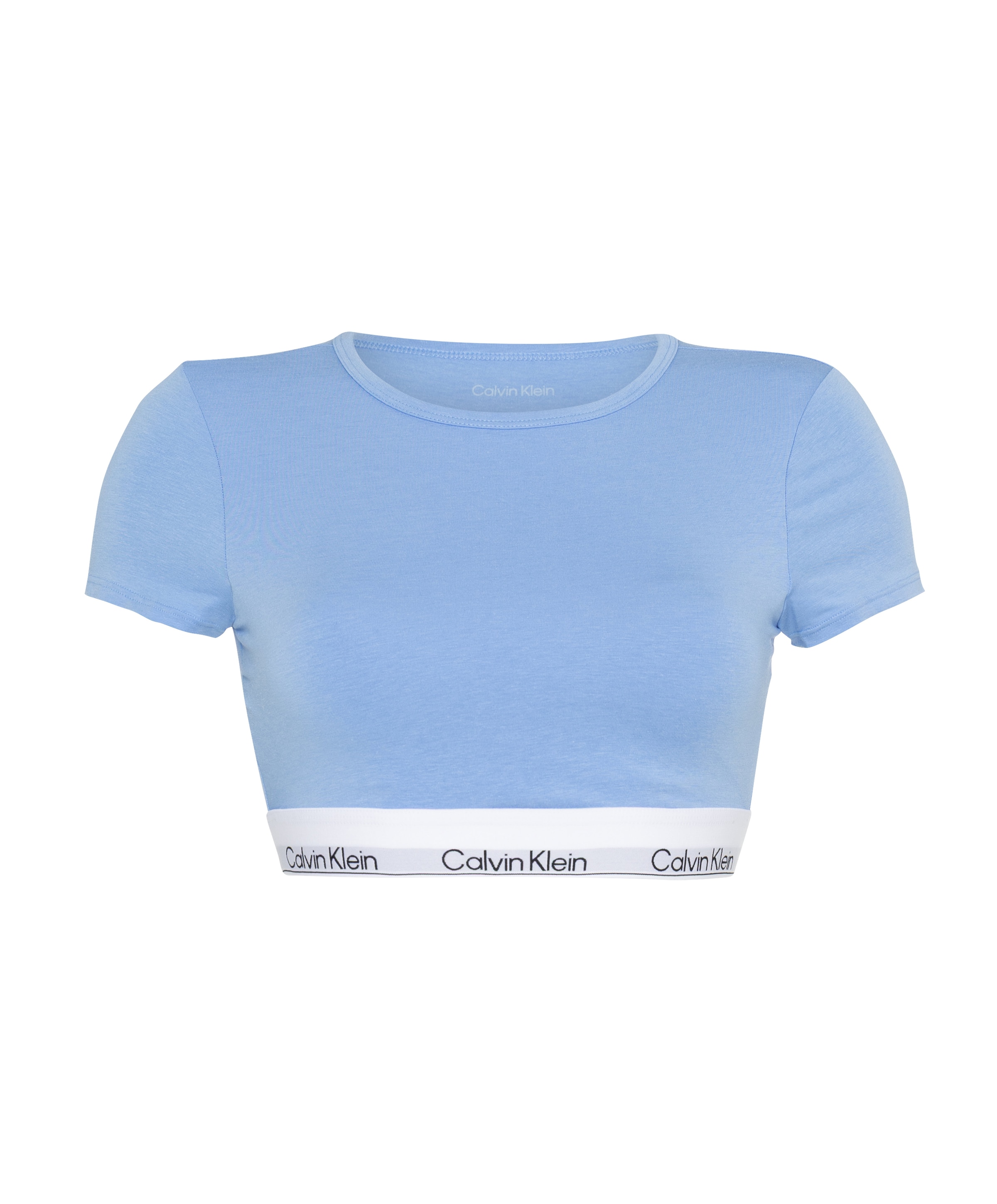 Dames pyjamatop blauw