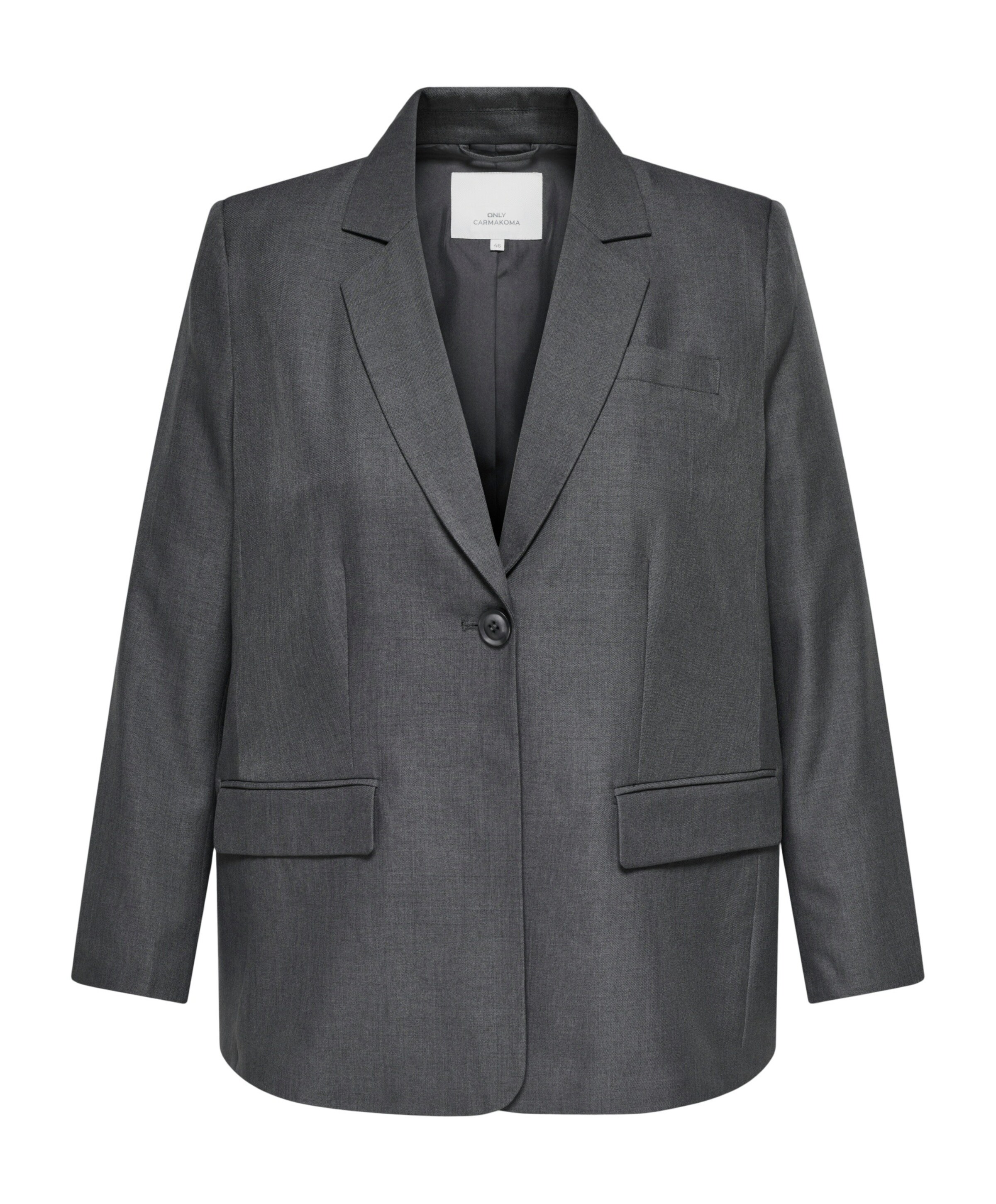 Dames blazer grijs