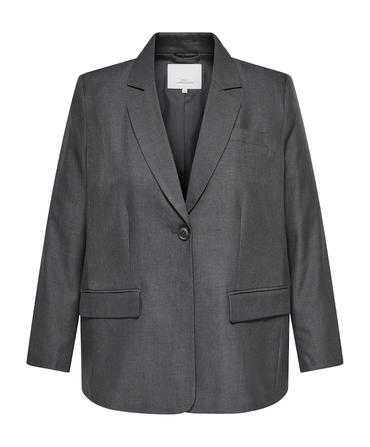 Dames blazer grijs