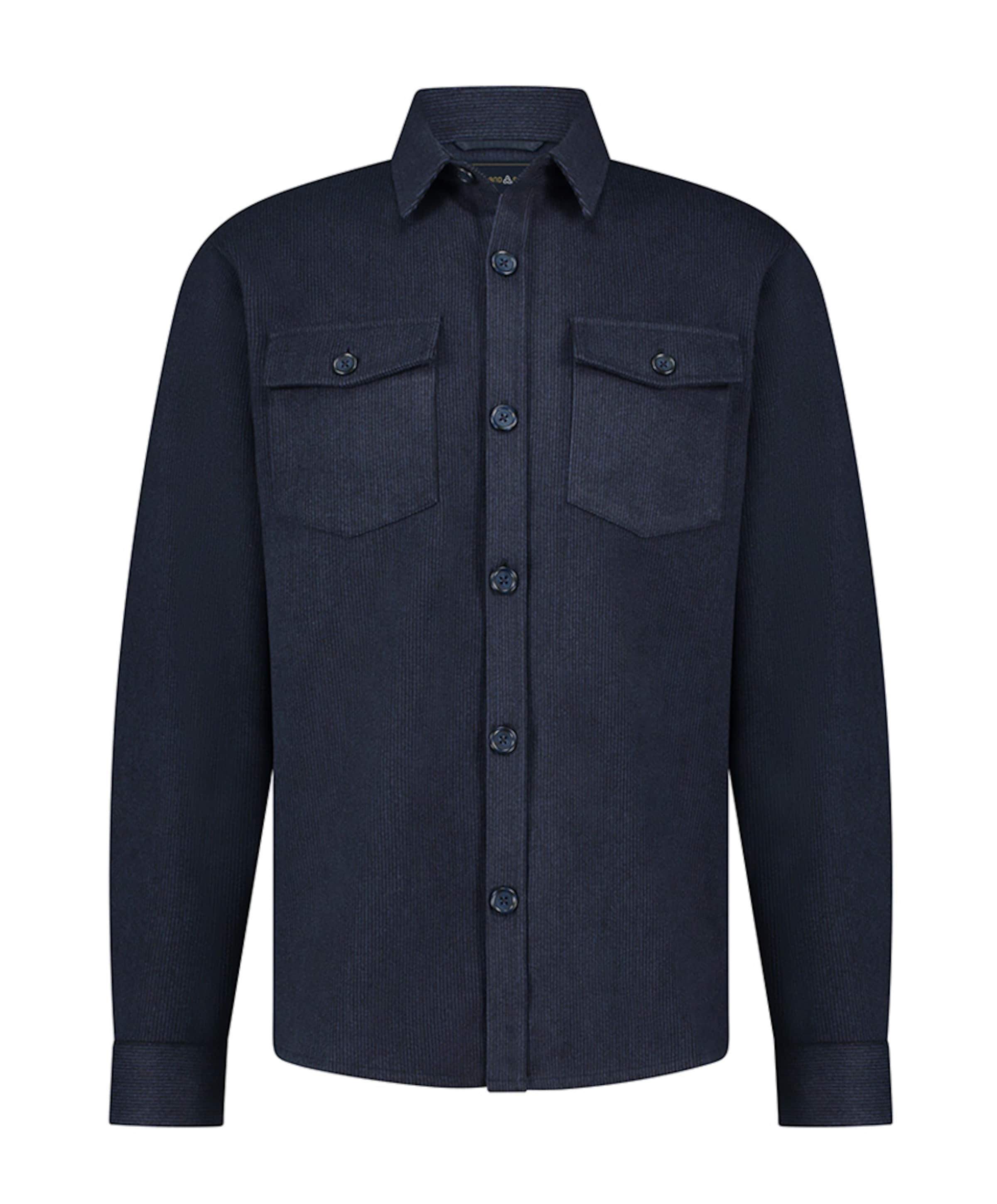 Overshirt blauw