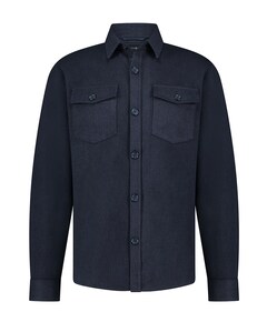 Overshirt blauw