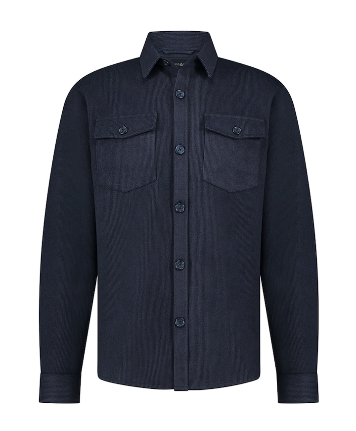 Overshirt blauw
