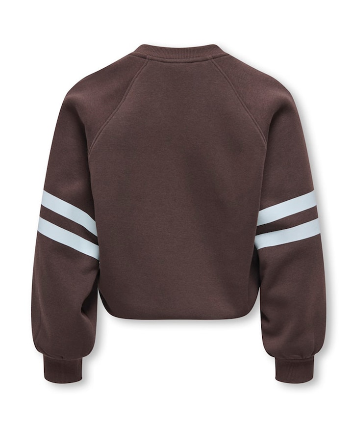 Meisjes sweater bruin