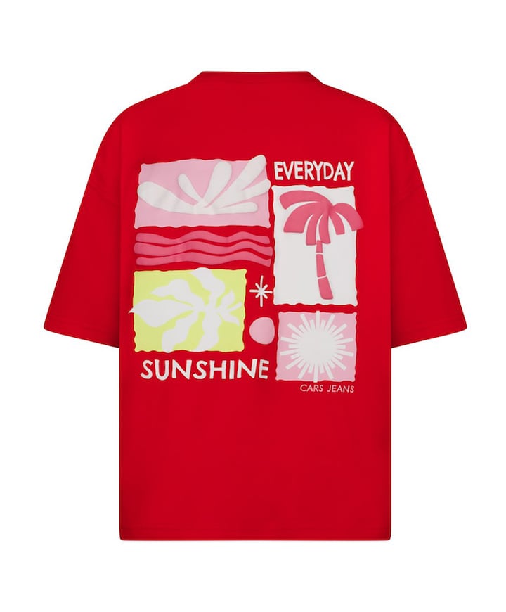 Meisjes T-shirt rood