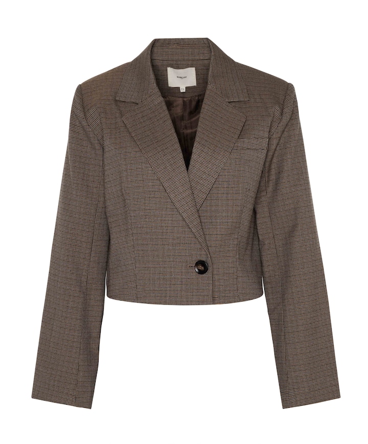 Dames blazer beige
