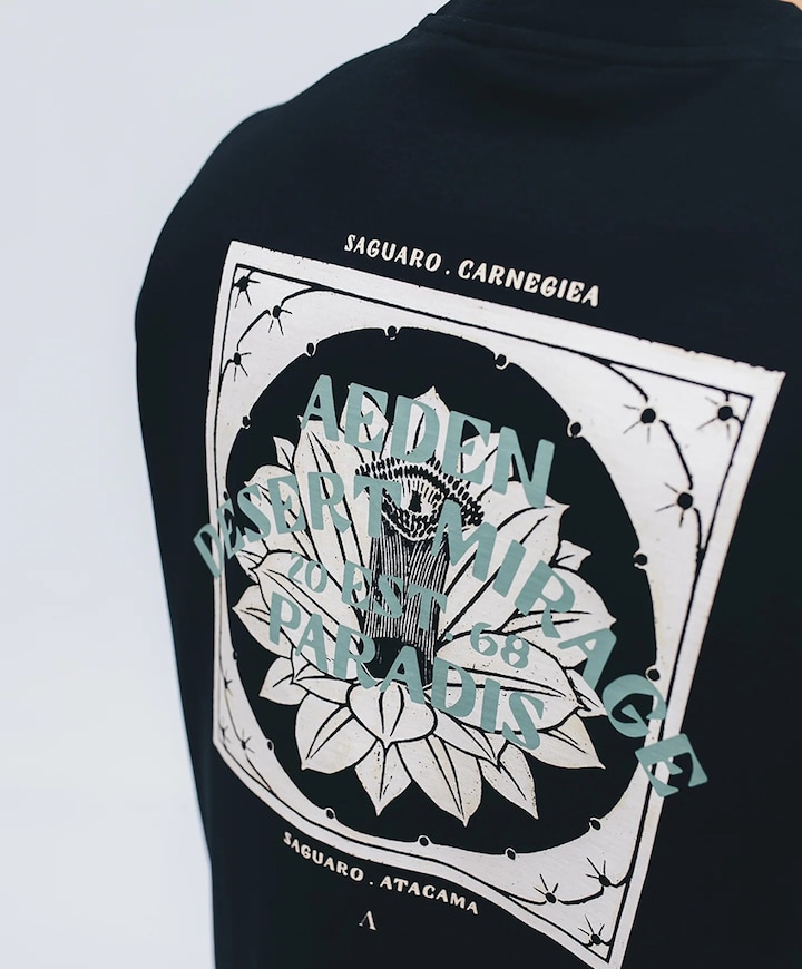 T-shirt zwart