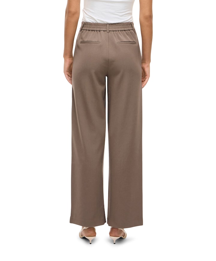 VIVARONE HW WIDE - NOOS broek bruin
