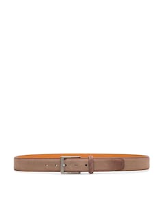 Heren riem beige