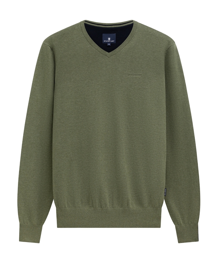 Heren trui groen