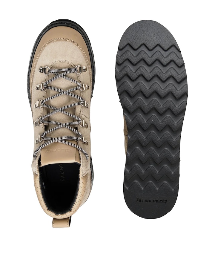 Glacier Boot Suede heren sneakers beige