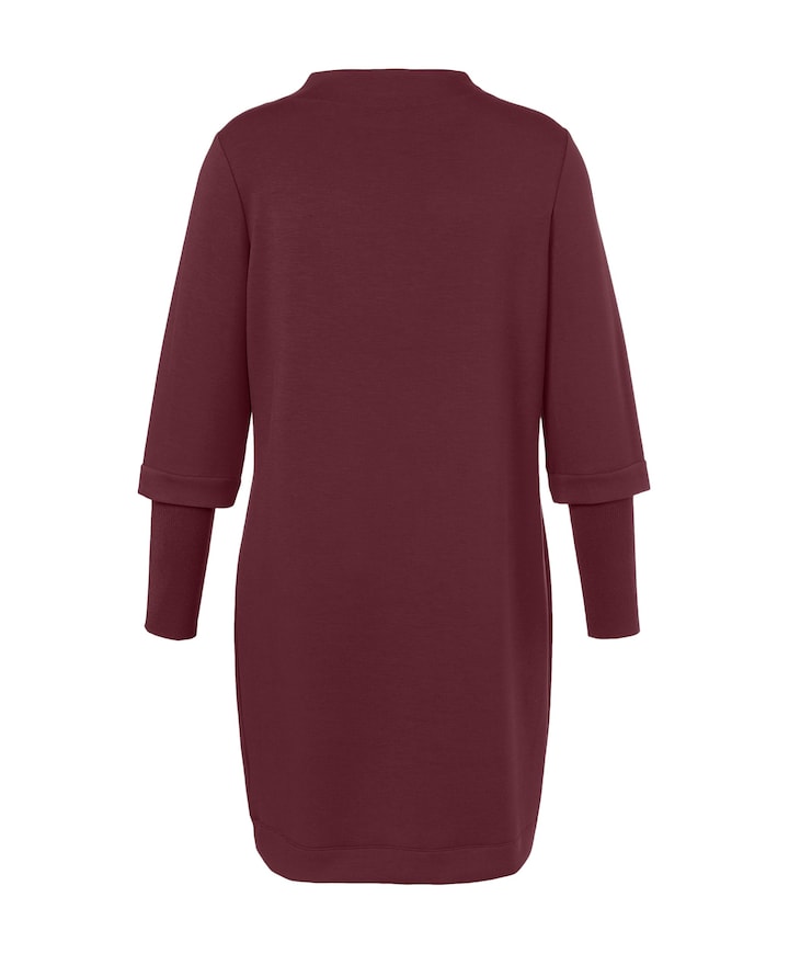 Dames jurk bordeaux