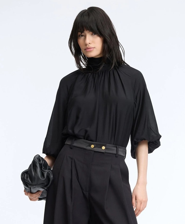 Dames blouse zwart