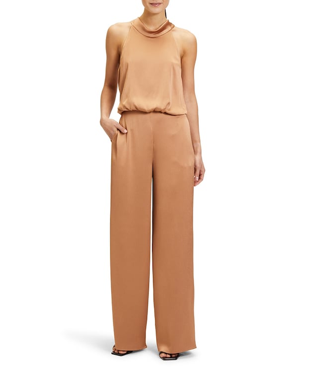 Overall jumpsuit goud