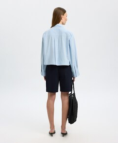 Blouse blauw