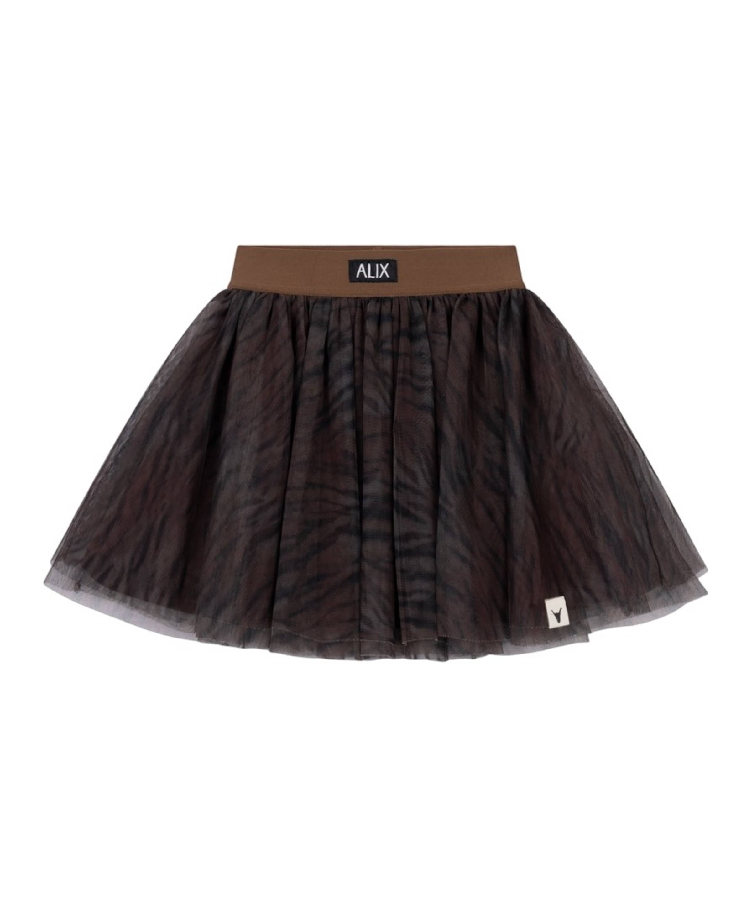 Meisjes rok bruin