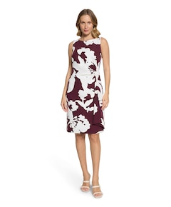 Dames jurk bordeaux
