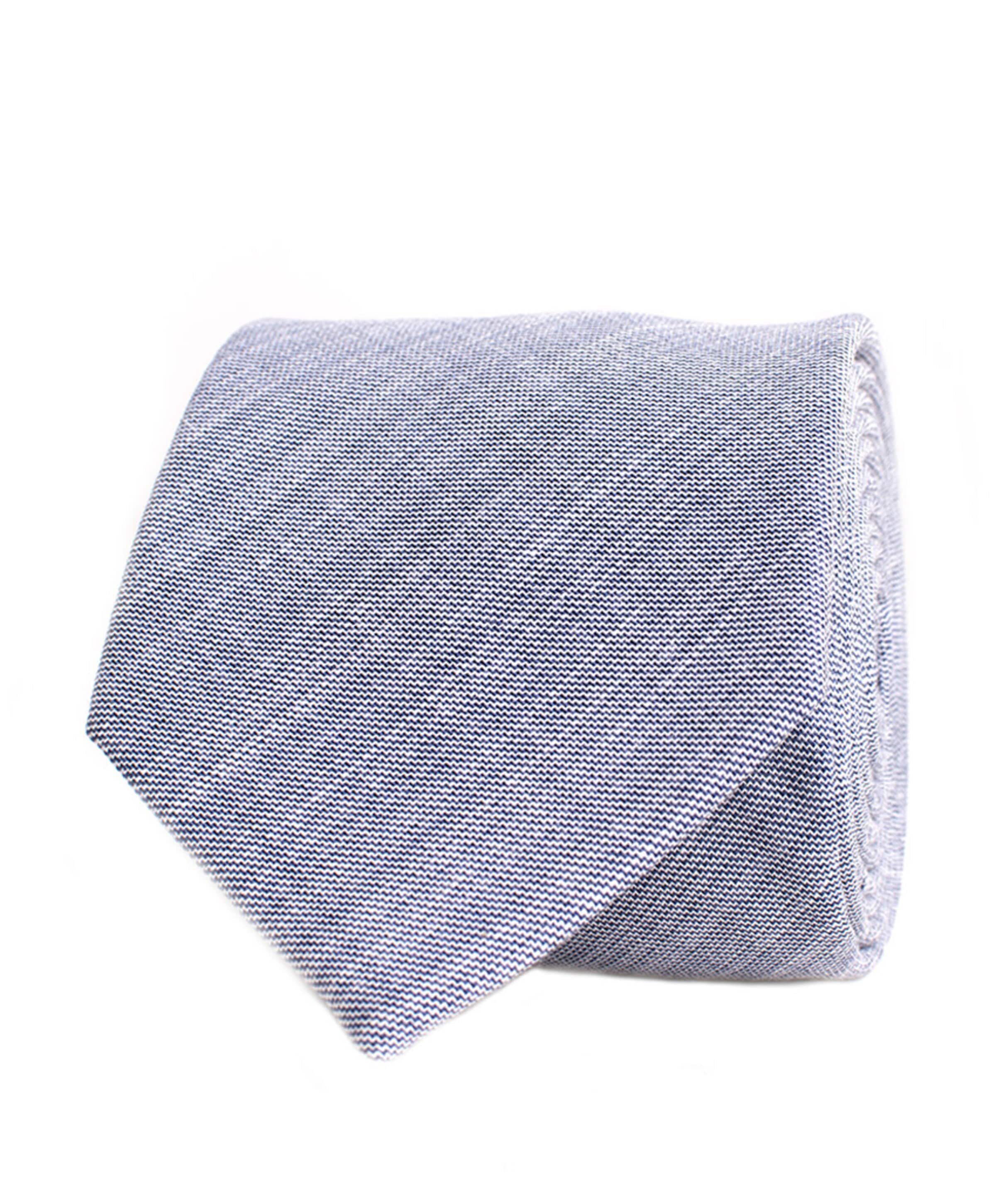 Heren stropdas blauw