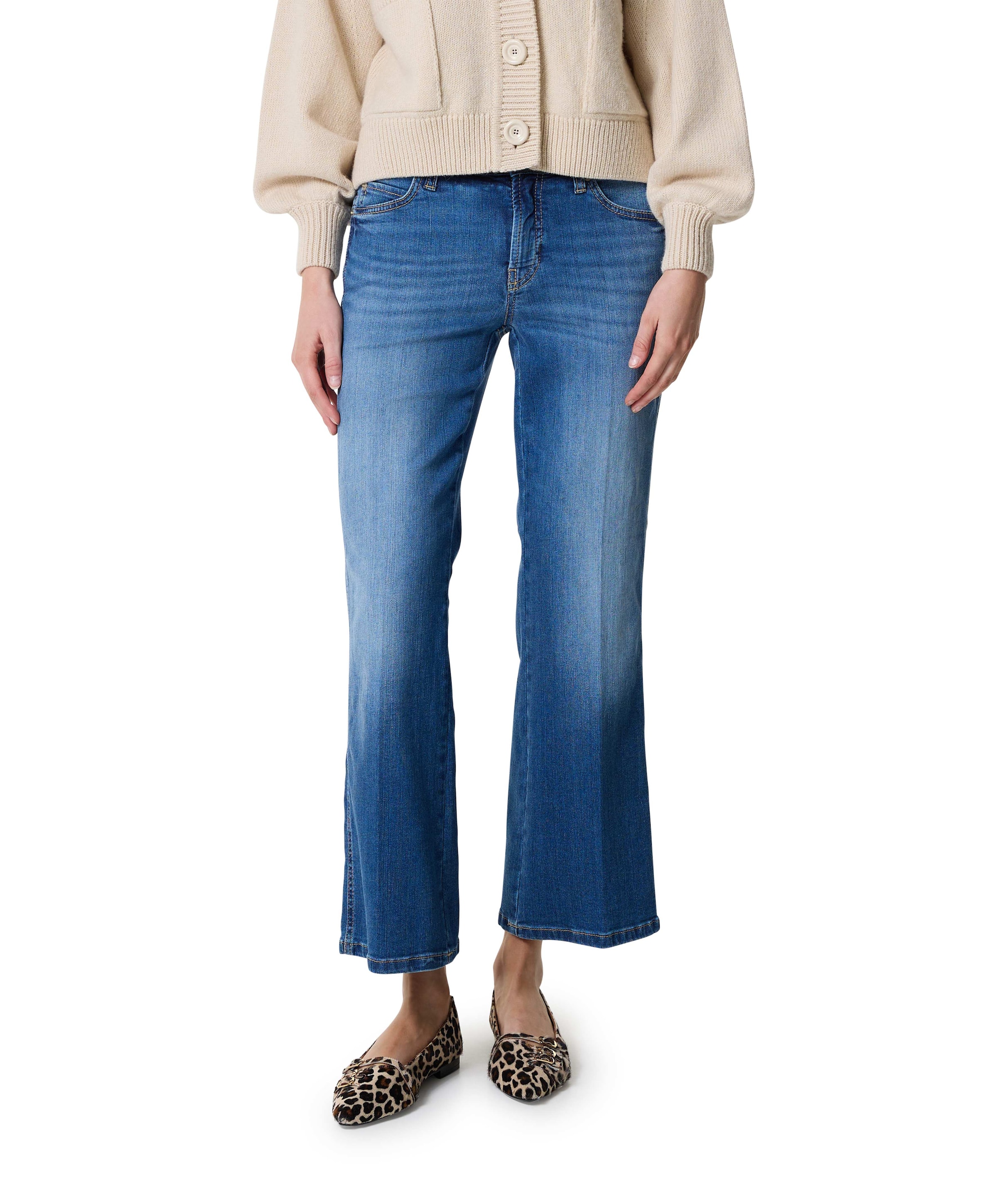 Francesca dames jeans blauw