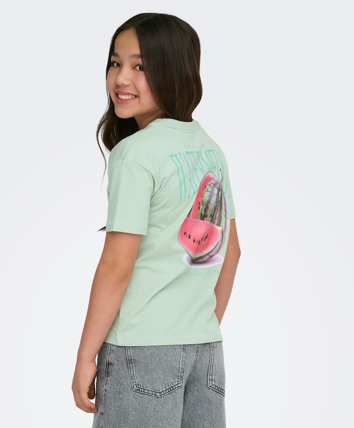 Meisjes T-shirt blauw