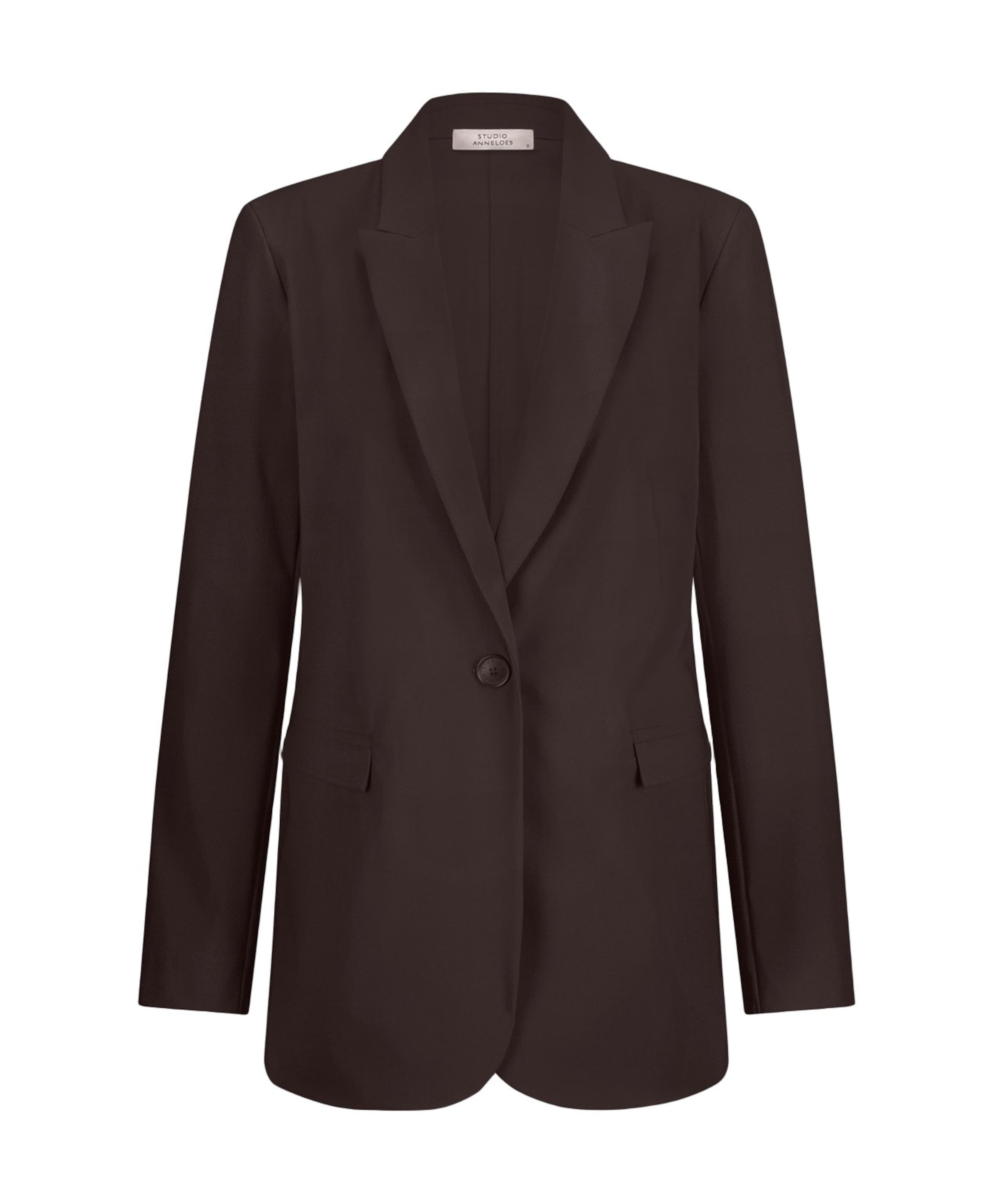 Dames blazer bruin