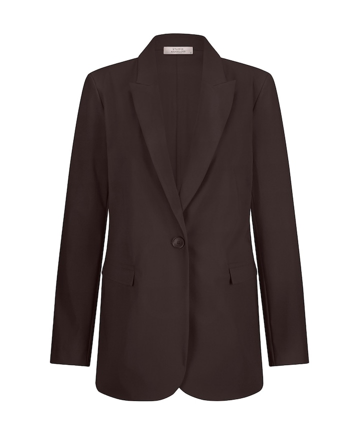 Dames blazer bruin