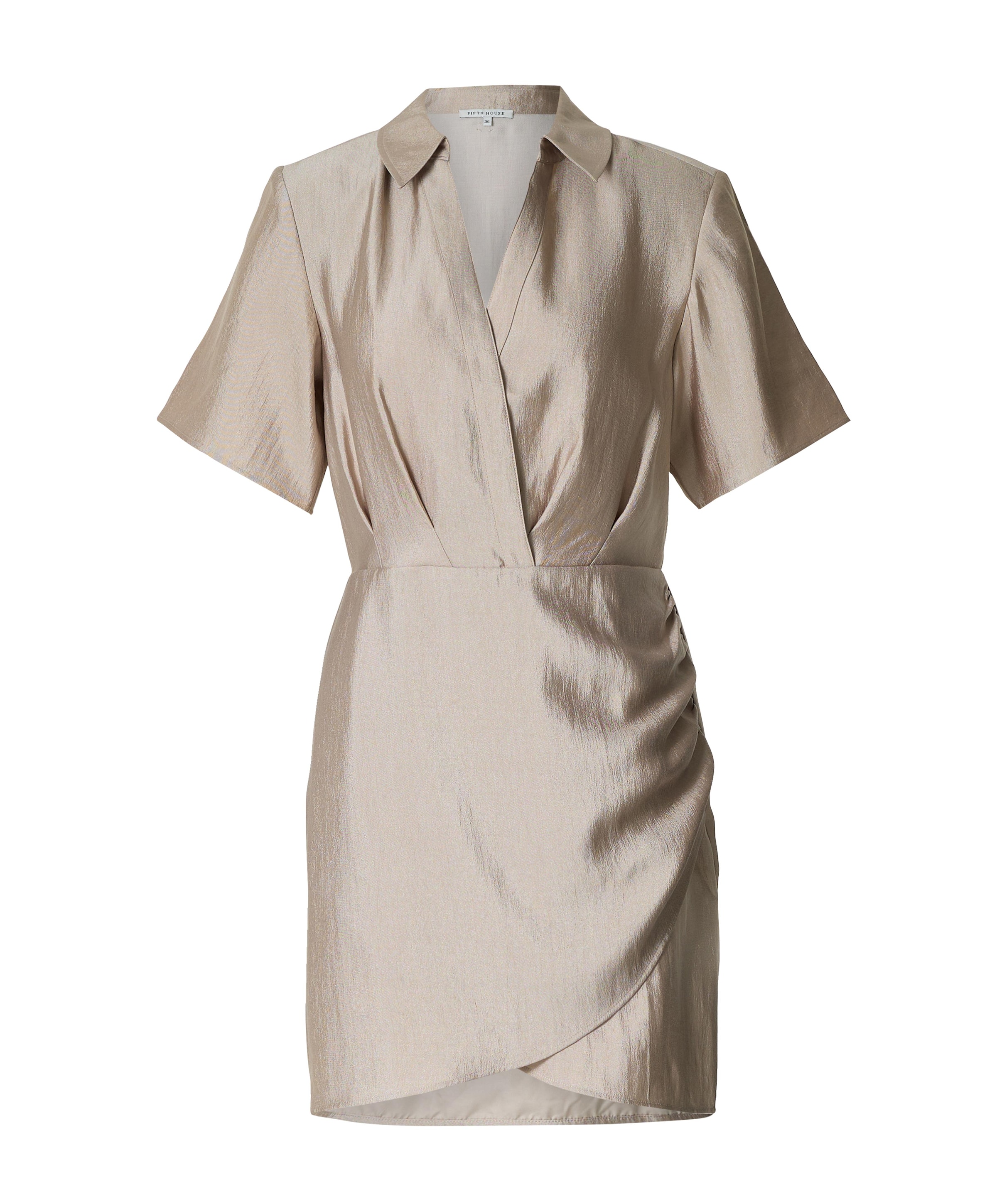 Dames jurk beige