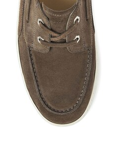 Jiro Yacht  heren veterschoenen bruin