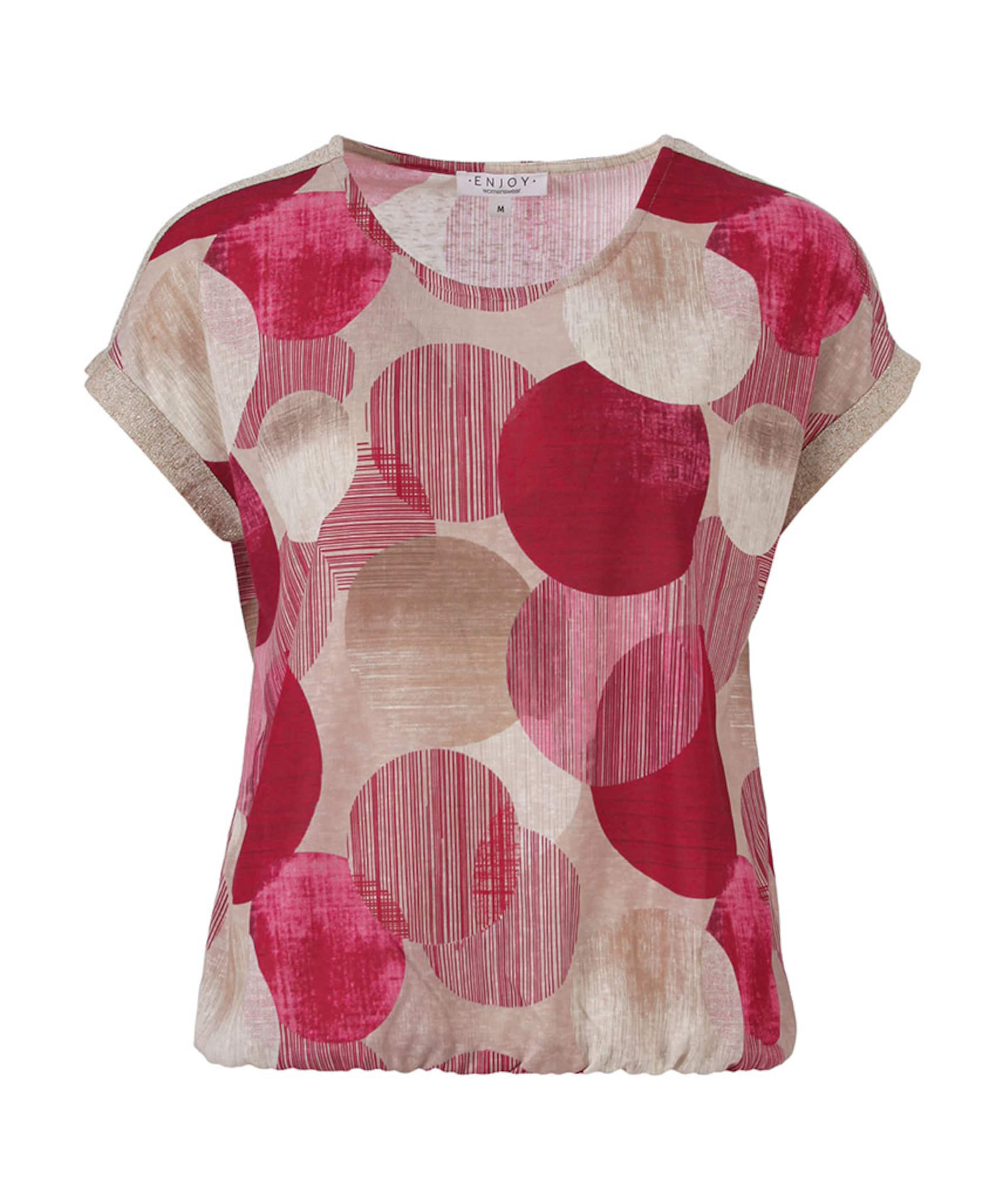 Dames T-shirt rood