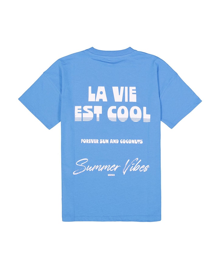 Meisjes T-shirt blauw