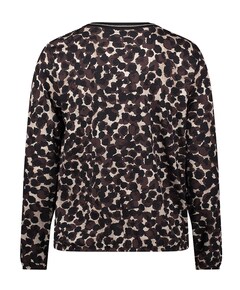 Dames longsleeve bruin