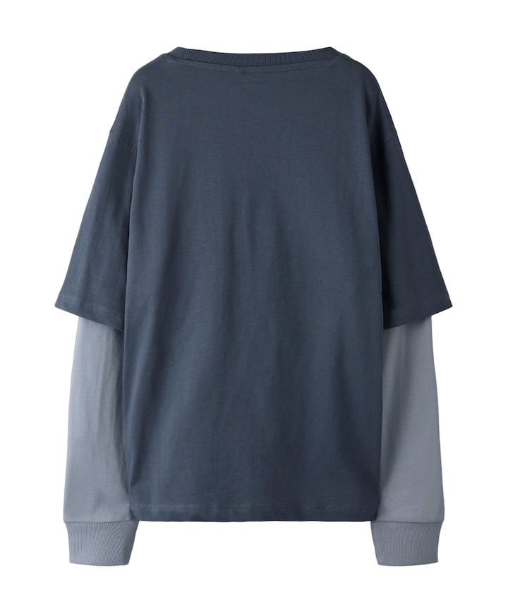 Jongens longsleeve blauw