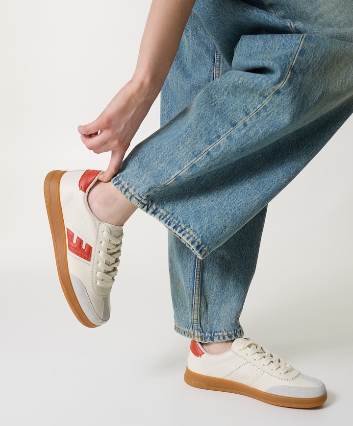 Santos dames sneakers ecru