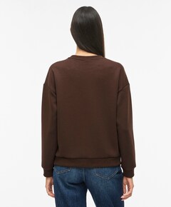Dames sweater bruin