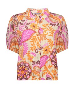 Dames blouse oranje
