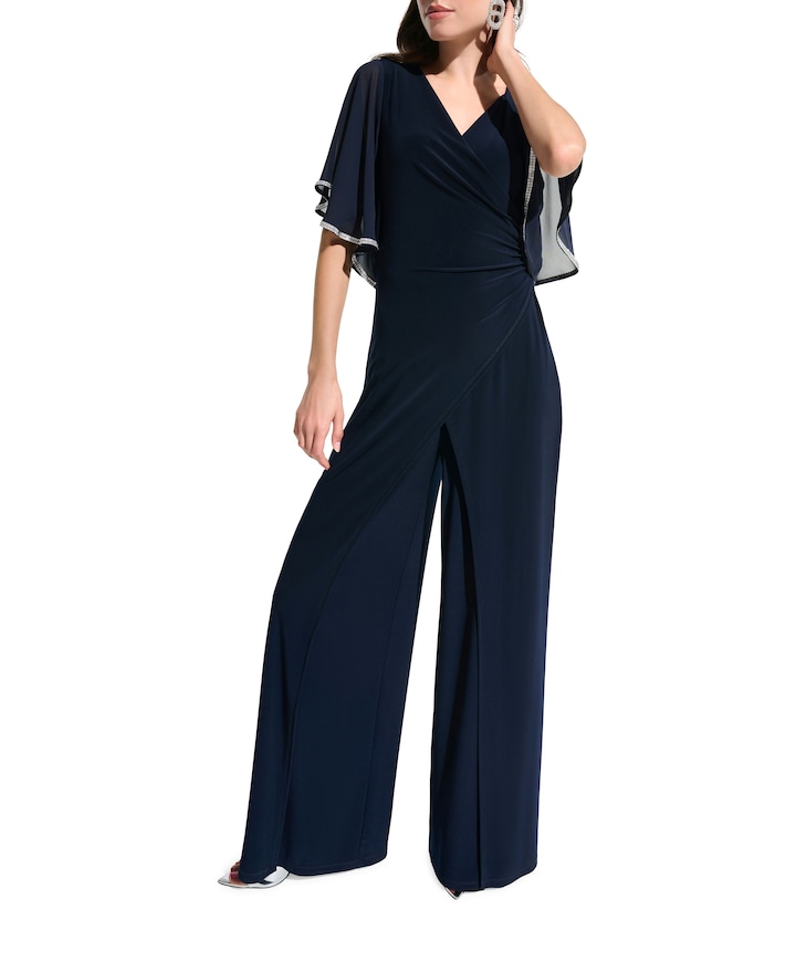 dames jumpsuit blauw